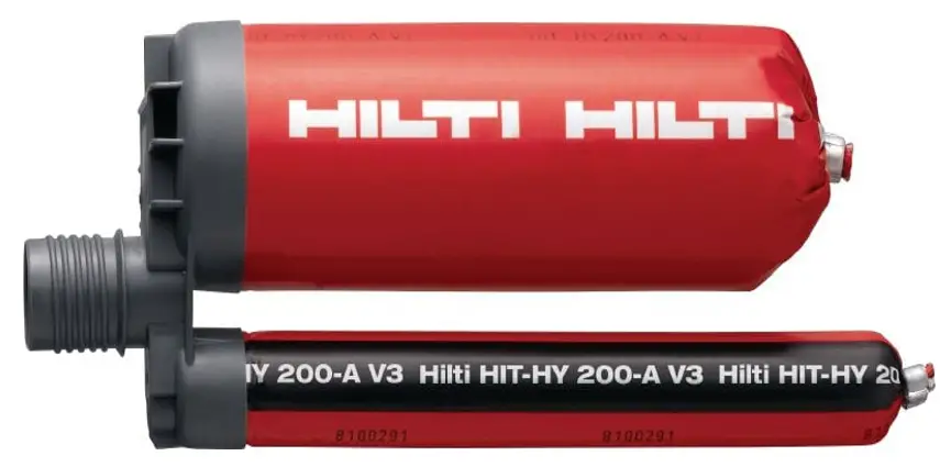 HILTI HIT HY 200 A V3 Injectable Adhesive Anchors