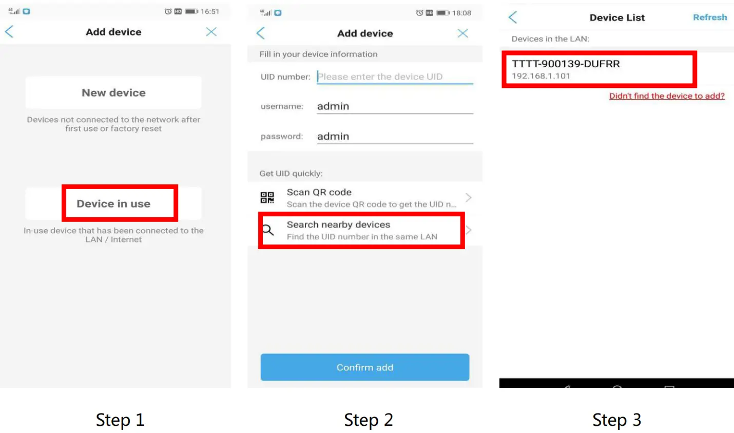 YoLuke WiFi IP Camera - Connect the Camera