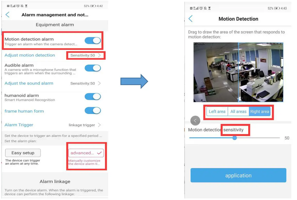 YoLuke WiFi IP Camera - Motion Detection