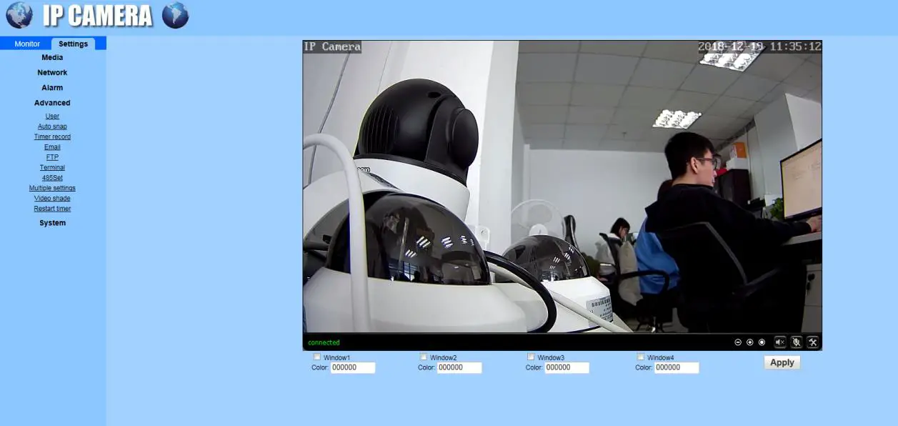 YoLuke WiFi IP Camera - Video Shade