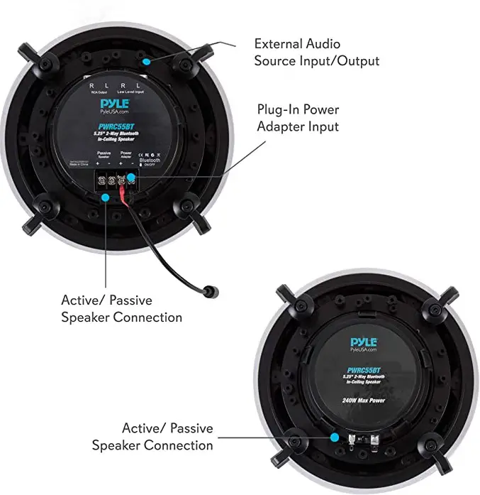 Pyle-PWRC55B-Ceiling-and-Wall-Mount-Speaker-Wireless-Bluetooth-fig-1
