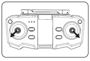 OEM GPS 4-Axis Aerocraft - Take off