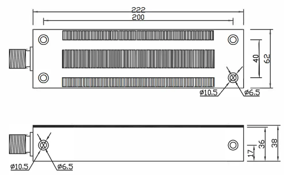 ALL Security Equipment FAS OUT 1200 Waterproof Outdoor Magnetic Lock