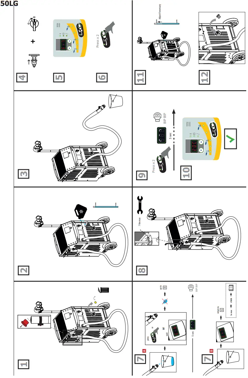 GYS 37LG Battery Chargers & Body Repair Arc Welding Machine - fig10