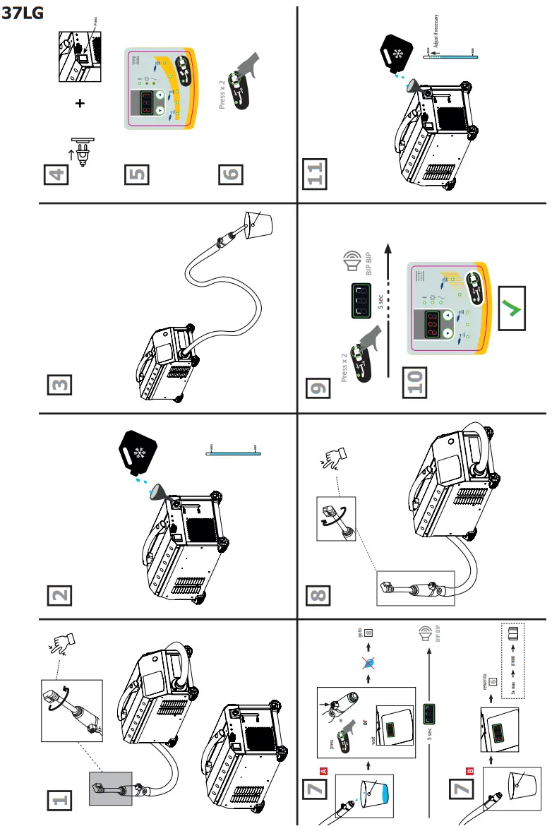 GYS 37LG Battery Chargers & Body Repair Arc Welding Machine - fig8