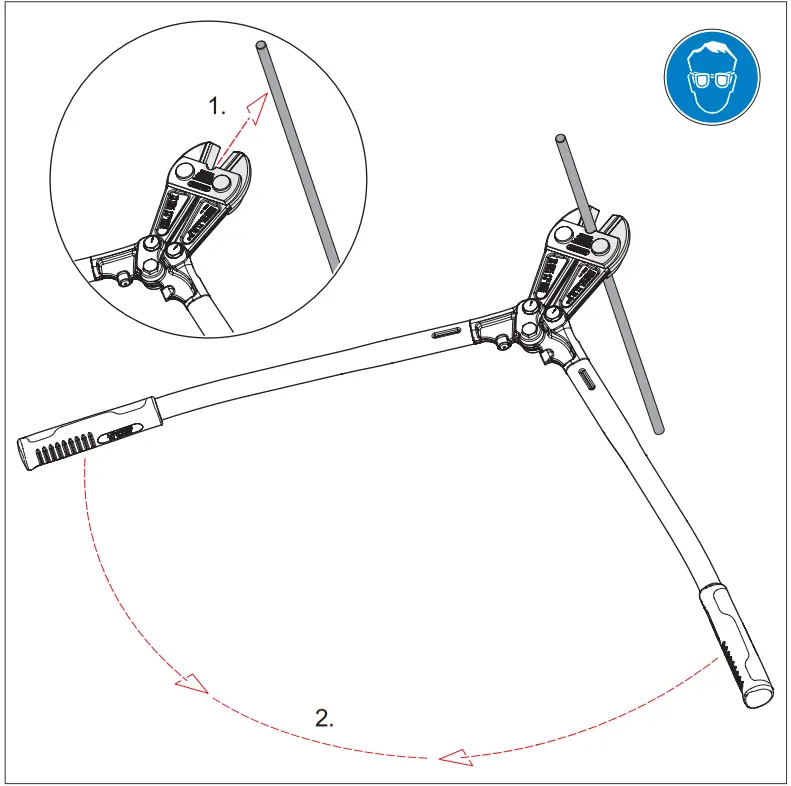 KNIPEX Bolt Cutters fig 2