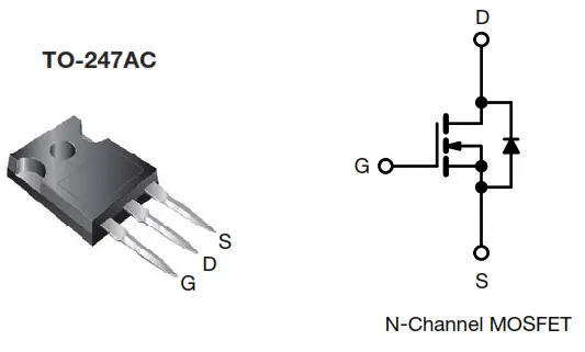 VISHAY IRFP360PBF Power Mosfet Transistor
