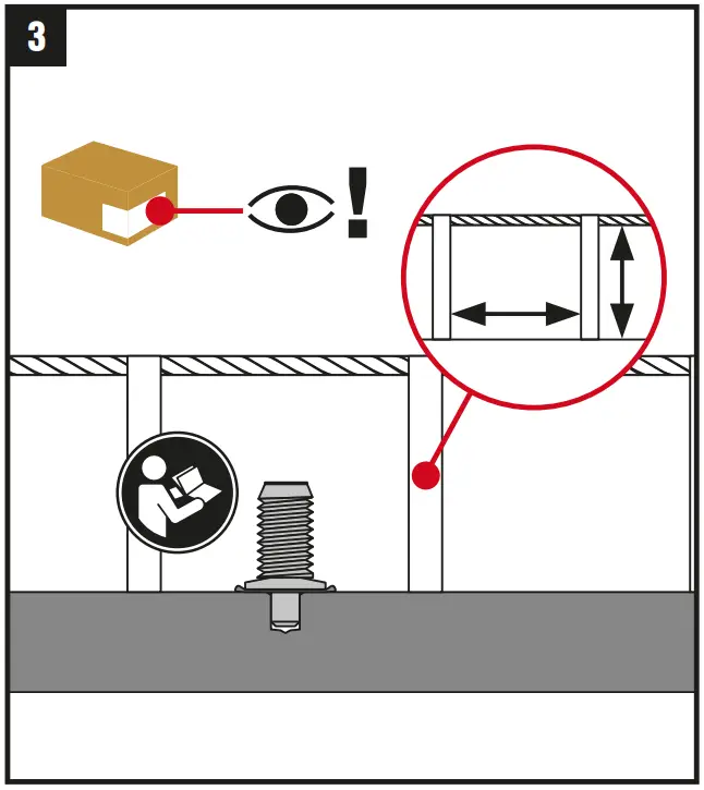 HILTI X FCM F HL High Load Grating Fastener Disc - FIG 3
