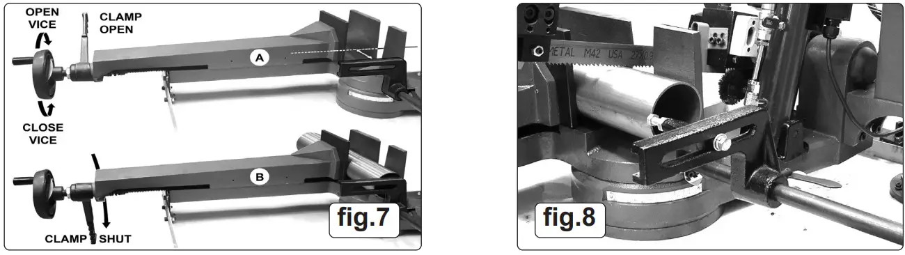 SEALEY SM355CE 255mm Industrial Power Bandsaw - Figure 7