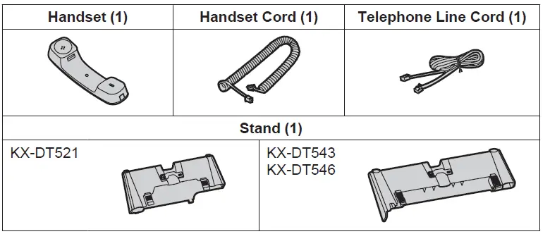 Panasonic KX-DT521 Digital Proprietary Telephone- (1)
