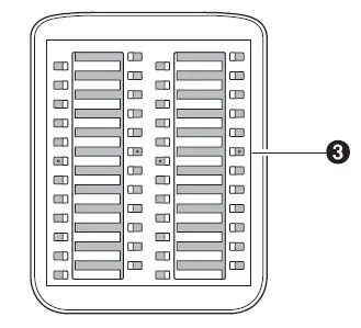 Panasonic KX-DT521 Digital Proprietary Telephone- (5)