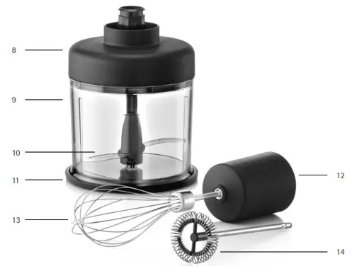 WMF Lineo 4 in 1 Stickblender - 2