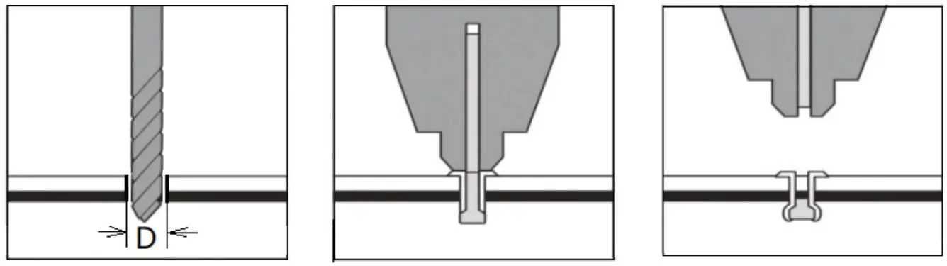 AKKTOL BT-811 Heavy Duty Hand Riveter - Pull