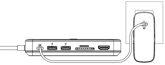 ALOGIC LDWAV SGR USB C Dock Wave 3 In 1 Hub Powerbank and Wireless Charger - User Instructions 2