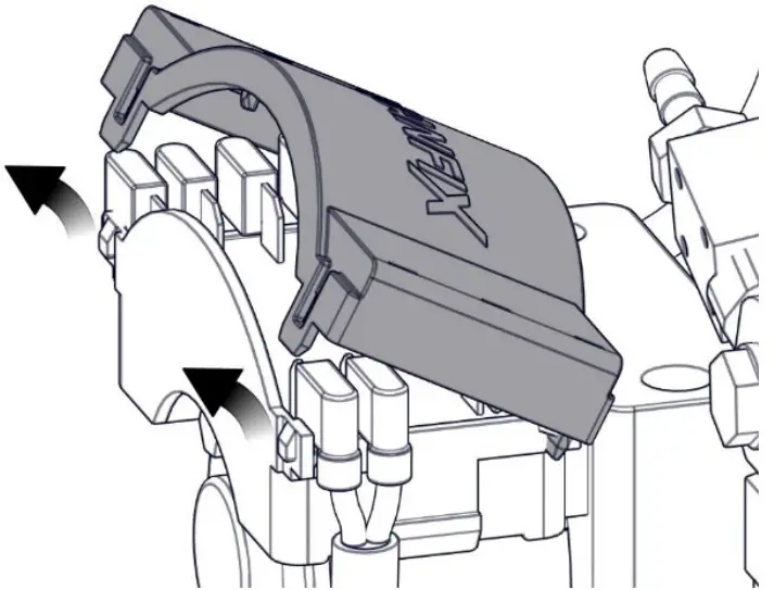 CLEANFIX 214578 Timer - Remove the Cleanfix cover