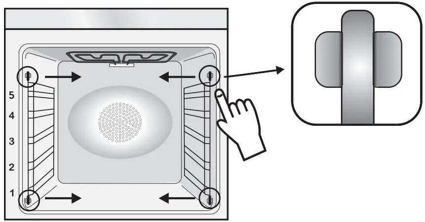 CANDY FCXP825XE0 E 80 Litres Multifunction Oven - Figure 14