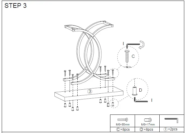 Tribesigns-TJHD-F1585-M-Modern-Console-Table-05