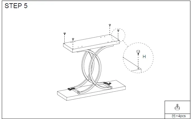 Tribesigns-TJHD-F1585-M-Modern-Console-Table-07