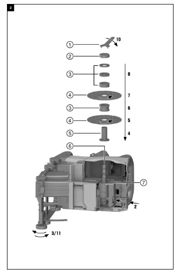 HILTI DCH 150­SL Cordless Wall Chaser - 2