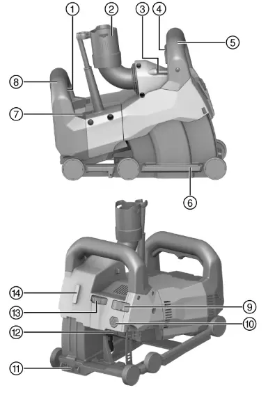 HILTI DCH 150­SL Cordless Wall Chaser - 3