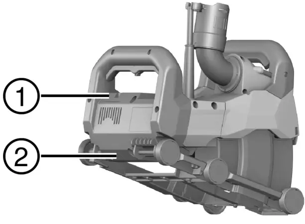 HILTI DCH 150­SL Cordless Wall Chaser - 5