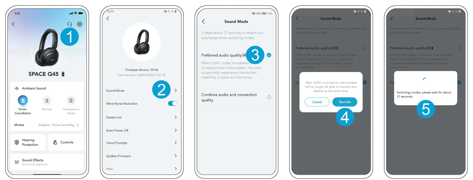 soundcore Q45 Wireless Headphone 13