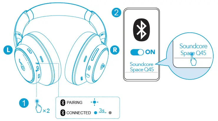 soundcore Q45 Wireless Headphone 6