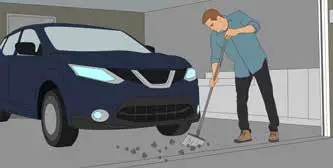 GaraDry Door Flood Barrier Threshold Kit 1 1 2 High - Figure 1