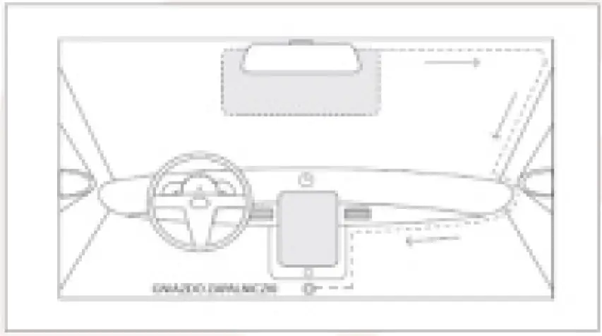 Xblitz PARK VIEW ULTRA Full Rear View Mirror Dashcam with Backup Camera 01