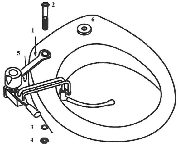 Bidematic 1014 Toilet Cold Water Bidet Personal Hygiene