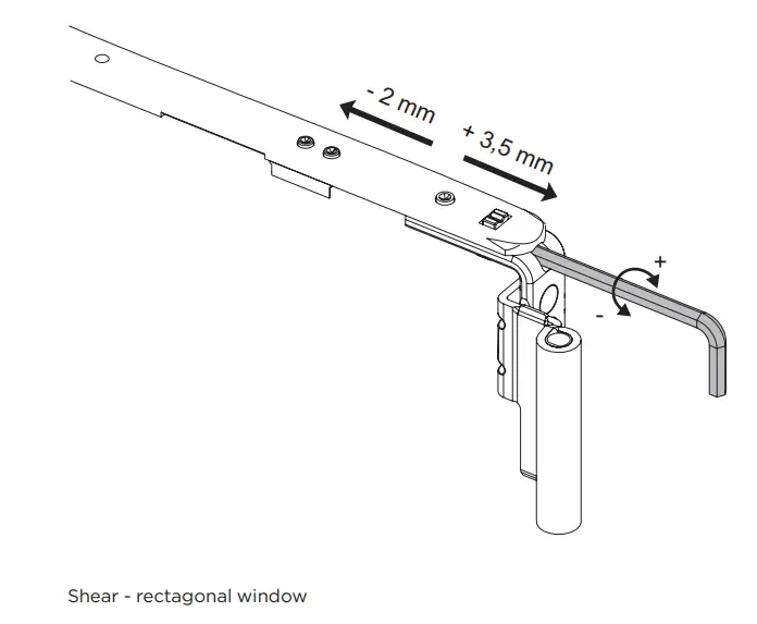 WINKHAUS BA 660 ActivPilot Concept Instruction Manual Adjustment options