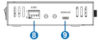 VigilLink VLSP 16H20 1x16 HDMI 2 0 Splitter 18Gbps - Side Panel