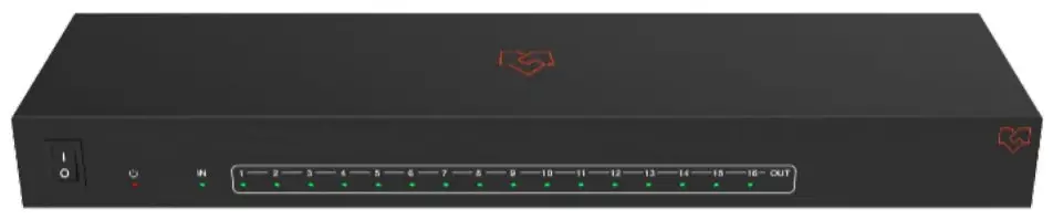 VigilLink VLSP 16H20 1x16 HDMI 2 0 Splitter 18Gbps