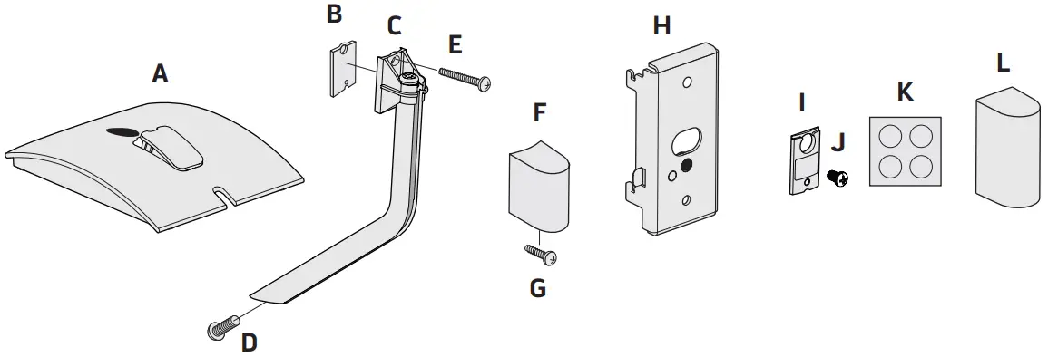 Bose UTS-20 Universal Table Stand Black - 1
