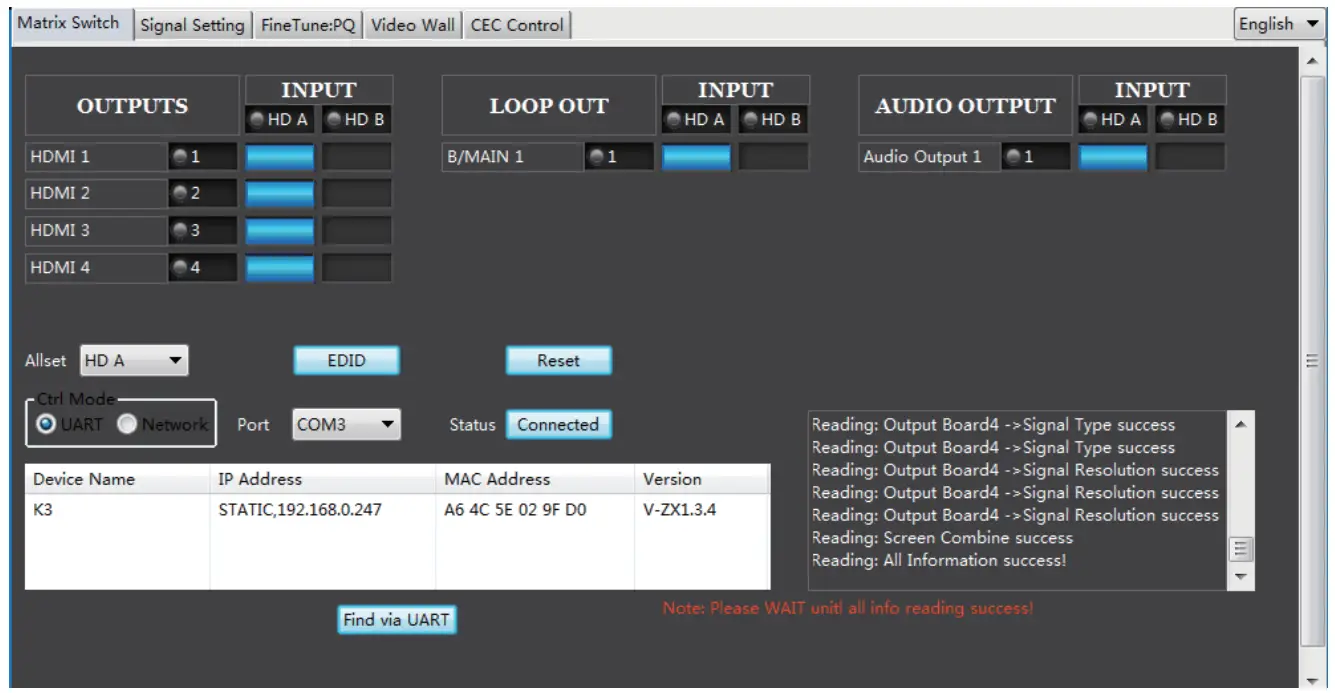 VigilLink VL-VW24-1 2X4 HDMI 2.0 Video Wall Processor 18Gbps - fig 4