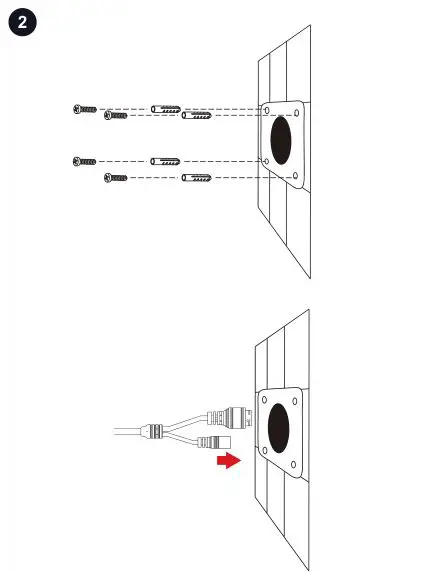 D-Link DCS-4712E Outdoor Bullet Camera - Installation 2