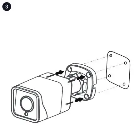 D-Link DCS-4712E Outdoor Bullet Camera - Installation 3