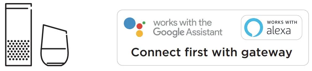 LUTEC 5288601118 Dakota LED Wall Lamp - Smartspeaker