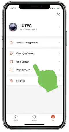 LUTEC 5288601118 Dakota LED Wall Lamp - Support