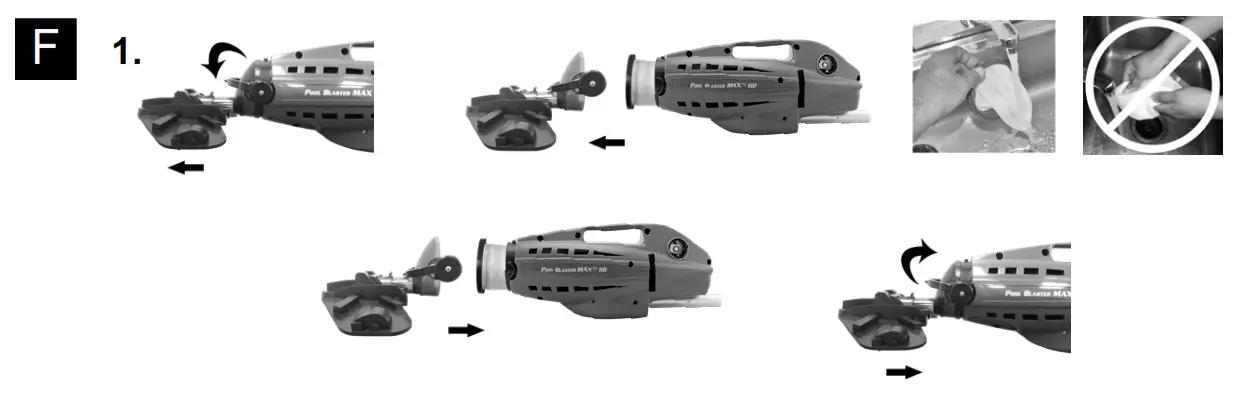 POOL BLASTER Max Li HD Lightweight Battery Operated Pool Vacuum - fig8