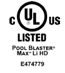POOL BLASTER Max Li HD Lightweight Battery Operated Pool Vacuum - icon