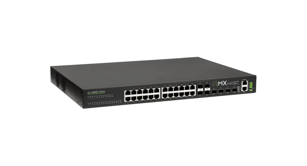 Avpro Edge Ac-mxnet-sw24 24-port Gigabit Poe+ Compliant Network Switch User Guide