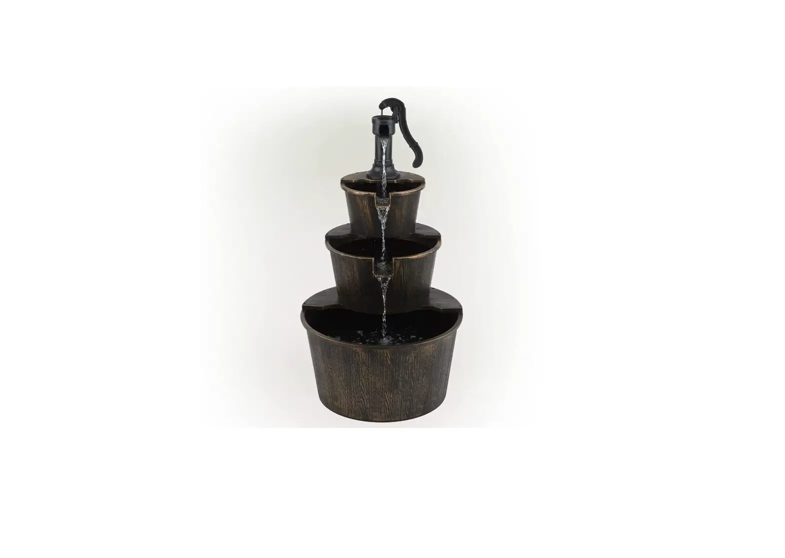 Alpine Tec234br Three Tier Barrel Pump Fountain Brown Owner's Manual