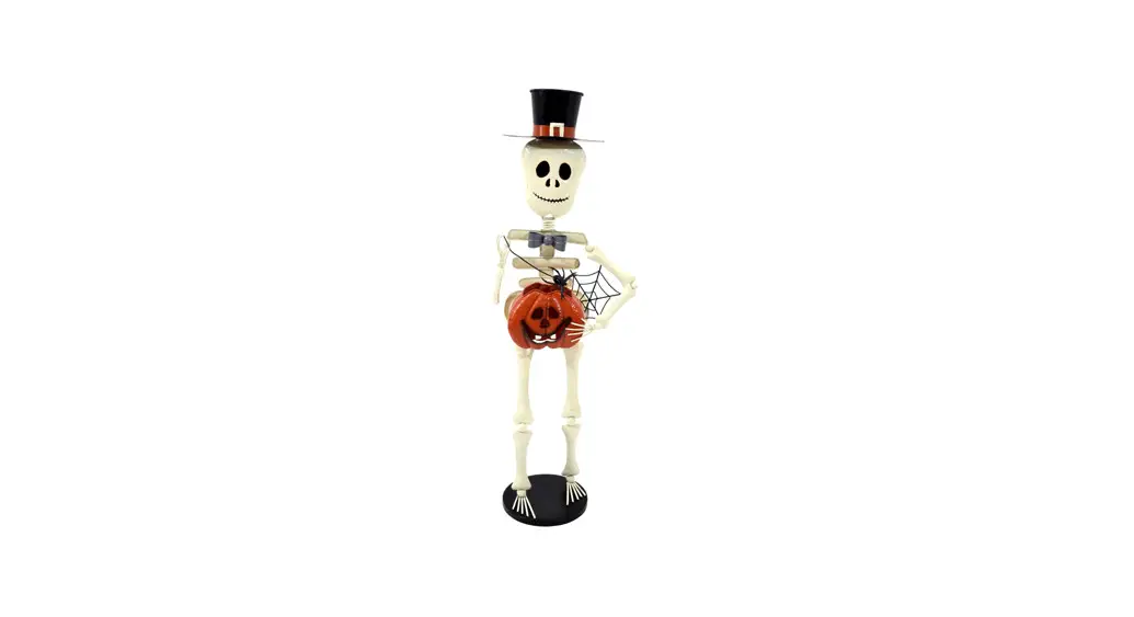 Haunted Hill Farm Hhmtskel033-0wh 33-in Lighted Jack-o-lantern Free Standing Decoration Life Size Statue Instruction Manual