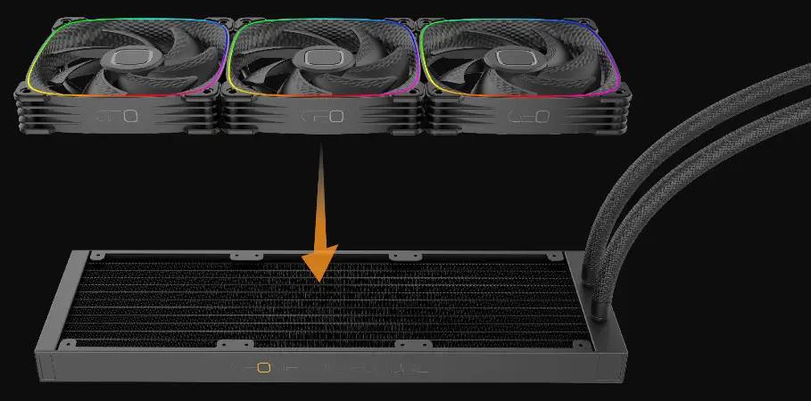 GEOMETRIC FUTURE Eskimo Junior 24 All In One Liquid CPU Cooler - HOW TO ASSEMBLE 1