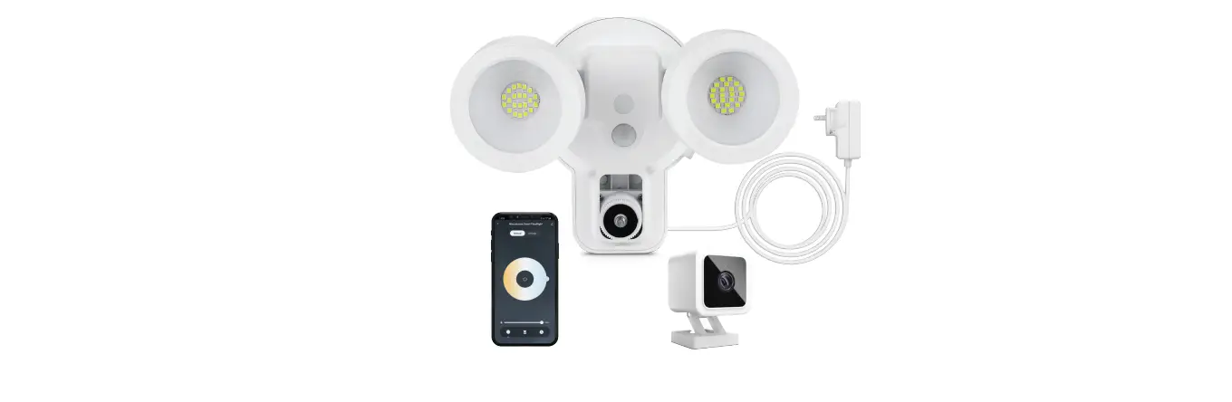 Wasserstein V3 3-in-1 Smart Plug-in Floodlight For Wyze Cam User Manual