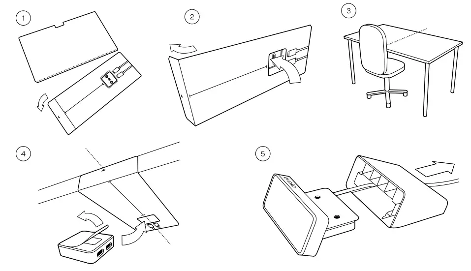 evoko EDM1001 01 Kleeo Desk Manager-fig2