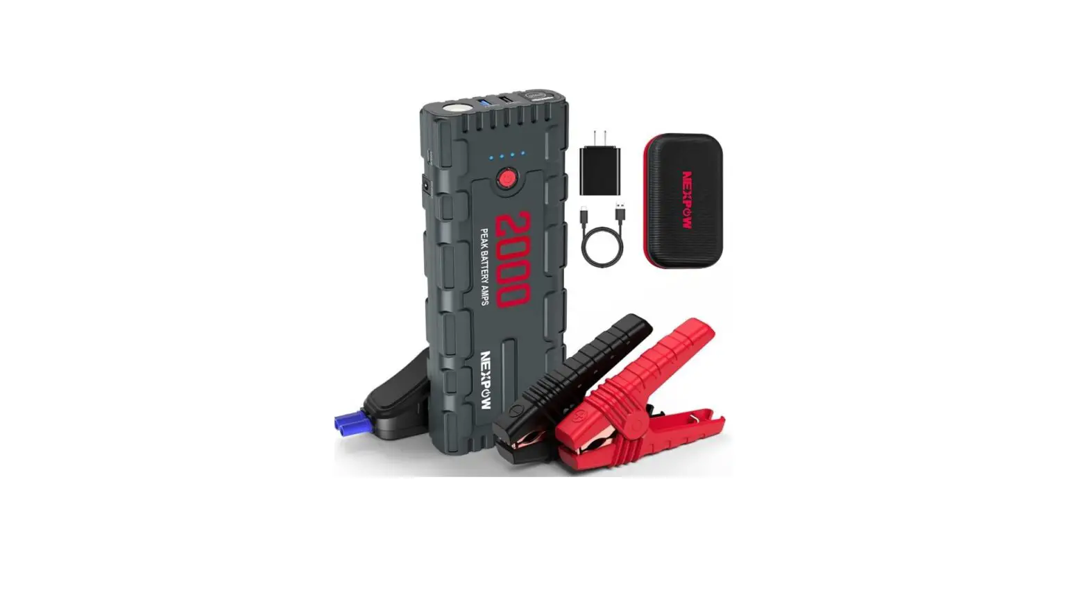Nexpow 2000a Peak 18000mah Car Jump Starter User Guide