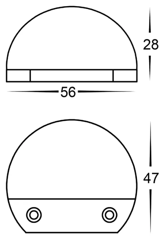HAVIT Lighting HV3281T-SS316-12V Occhio Step Light 1