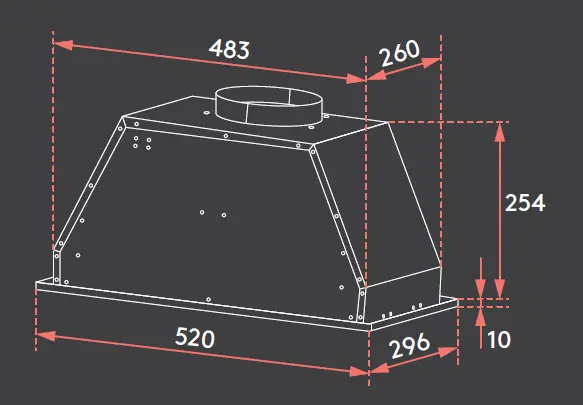 Esatto-ERU52S 52cm-Undermount-Rangehood-02